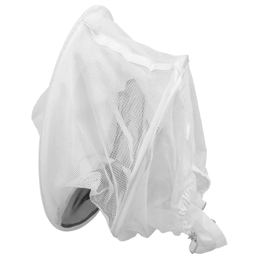 

1pc Beekeeping Hat Face Neck Prevention Hat Breathable Beekeeping Hat (White)