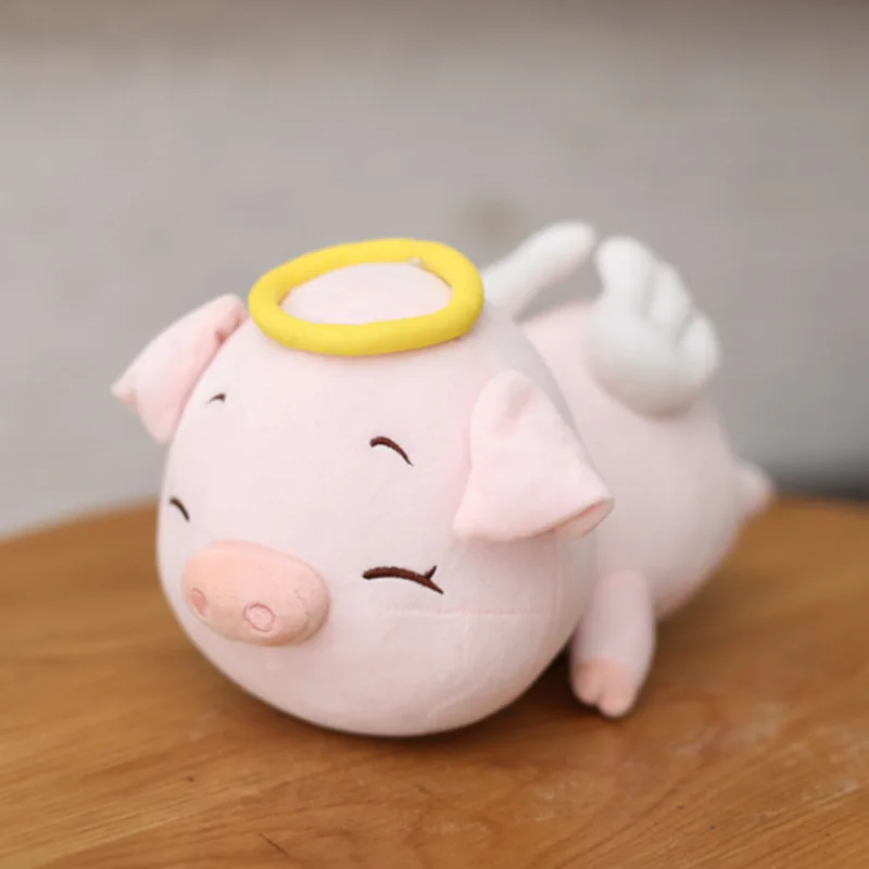 

40CM Cute Pig Plush Toys Soft Stuffed Animal Pillow Baby Accompany Sleep Doll Christmas Gift for Kids Valentine's Day Gifts