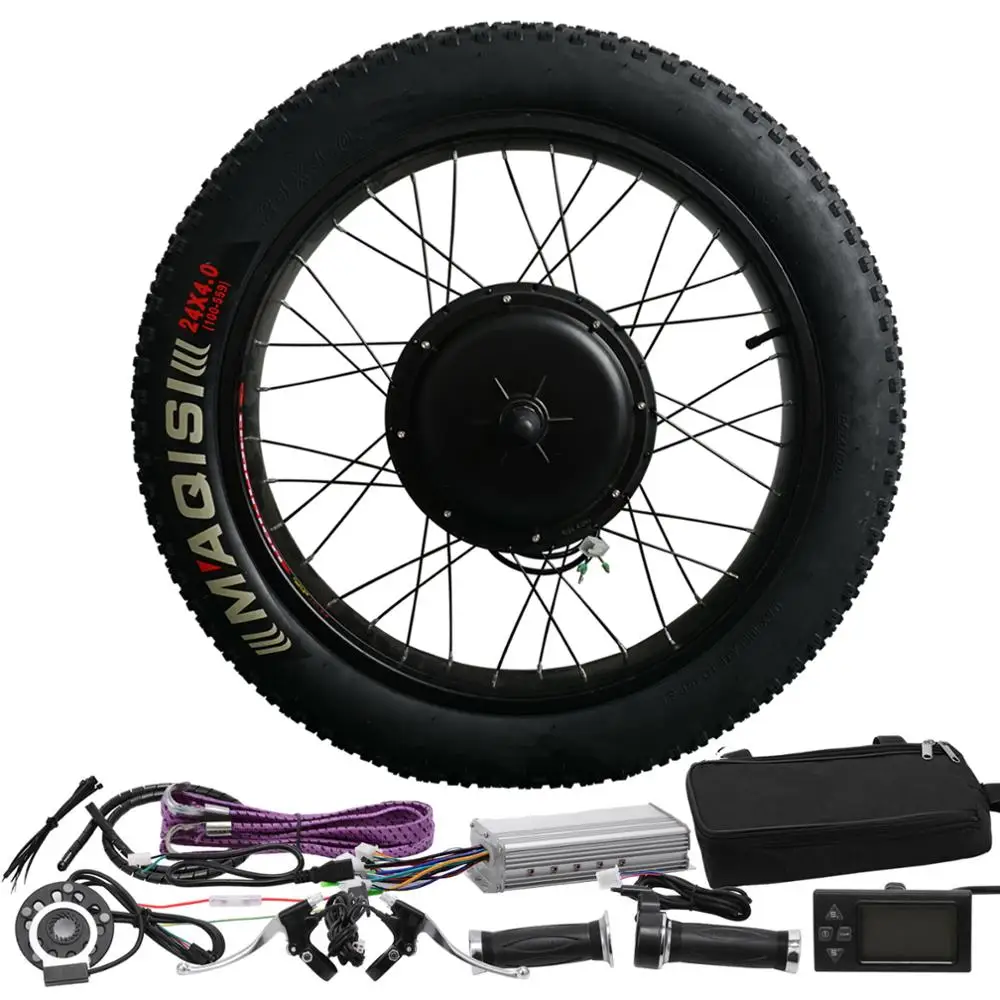 Электрический велосипед снегоход задний привод 20 &quot4 0 fat 48v 1000w жир и батарея