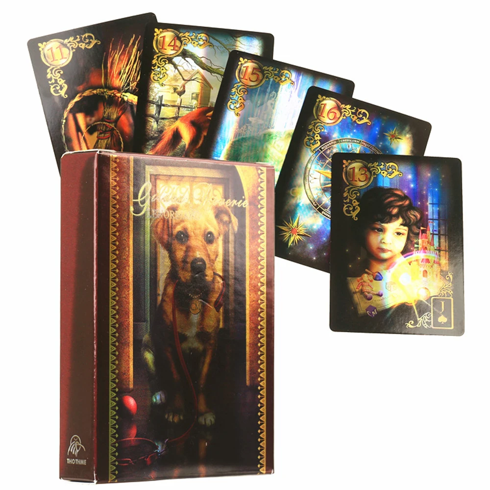 

Tarot Card Game Deck Oracle Toy Divination Star Mystery Riding Party Electronic Guide Predicting