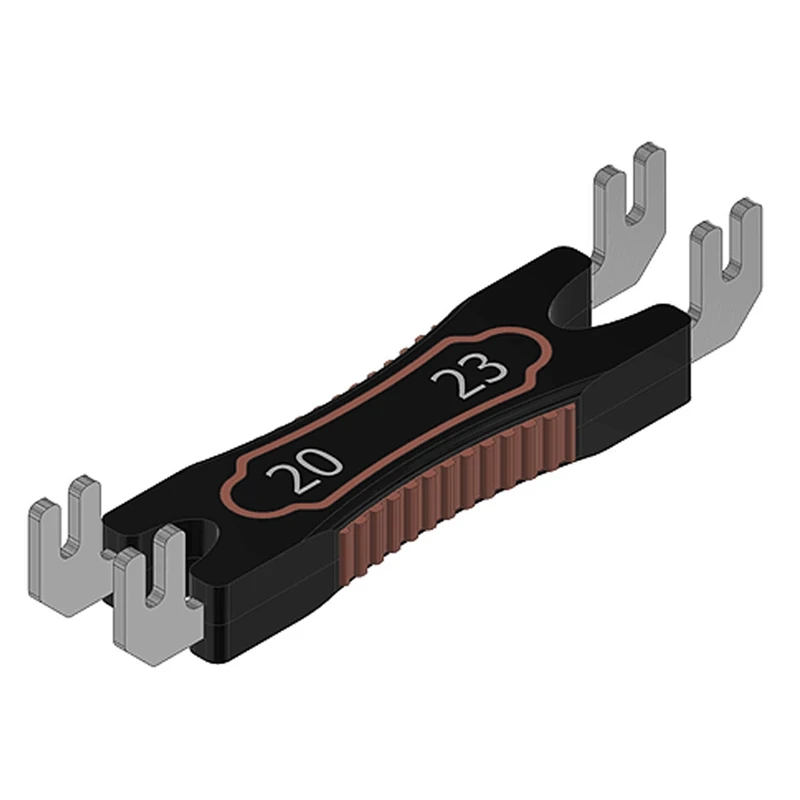 Аксессуары для 3D принтера 20 мм 23 двойного назначения экструдер сопло инструмент