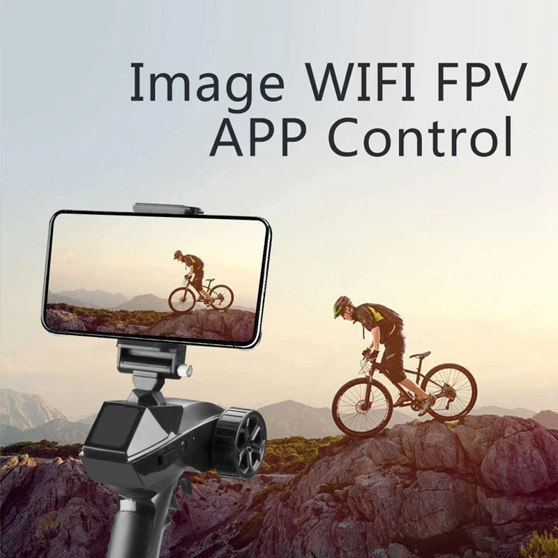 

DeerMan 2.4G 1:16 High-Speed Off-Road Remote Control Car with 200W WiFi Camera Climbing Car Model Big Foot Toy Car