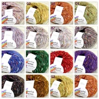 sale 1skeinsx50gr luxury soft mohair colorful shawls hand knit crochet yarn 824
