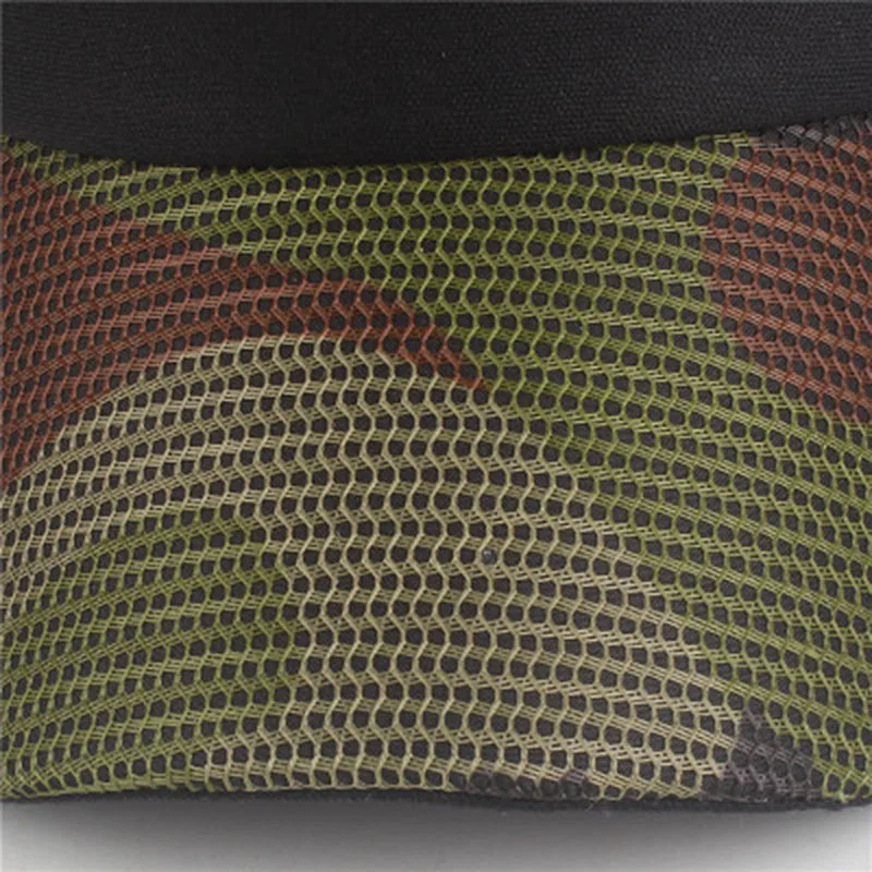 Новая модная мужская кепка камуфляжная сетчатая бейсболка летняя Мужская для