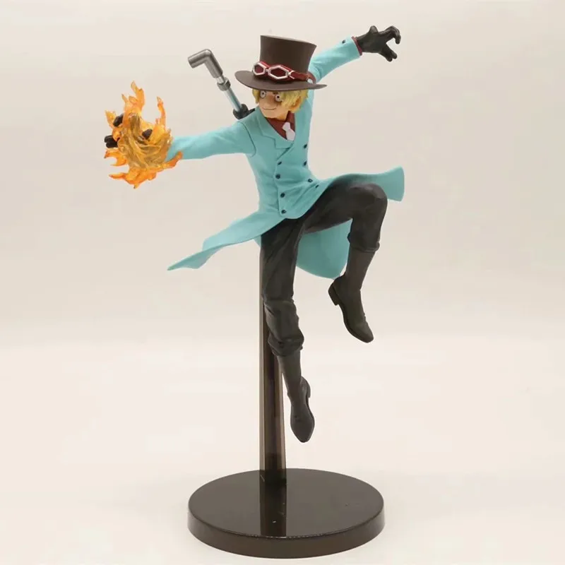 

One Piece Monkey D Luffy Roronoa Zoro Trafalgar Law Sabo Sanji Boa Hancock PVC Action Figure Collectible Model doll toy 14~18cm