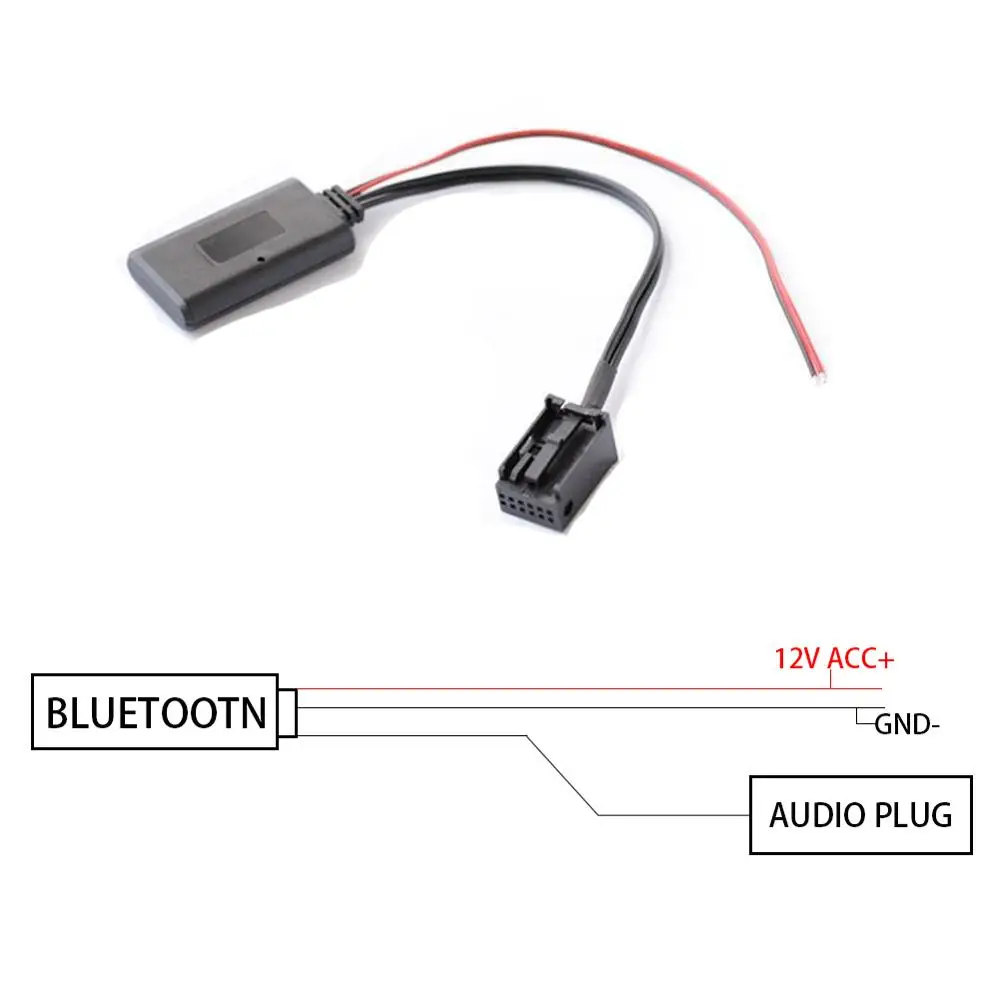 Автомобильный bluetooth приемник модуль aux в аудио музыкальный адаптер 12Pin порт для BMW
