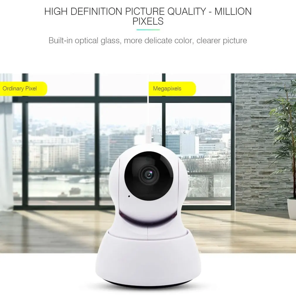 Детский Монитор портативная WiFi ip-камера 720P HD Беспроводная умная детская камера Аудио Видео Запись наблюдения домашняя камера безопасности