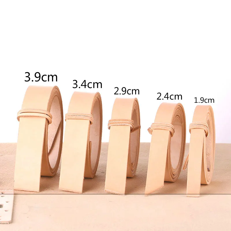 

Durable Sturdy Leather Crafts Straps Strips Tanning Leather for DIY Leathercrafts Accessories Belt Handle Crafts Making Tools