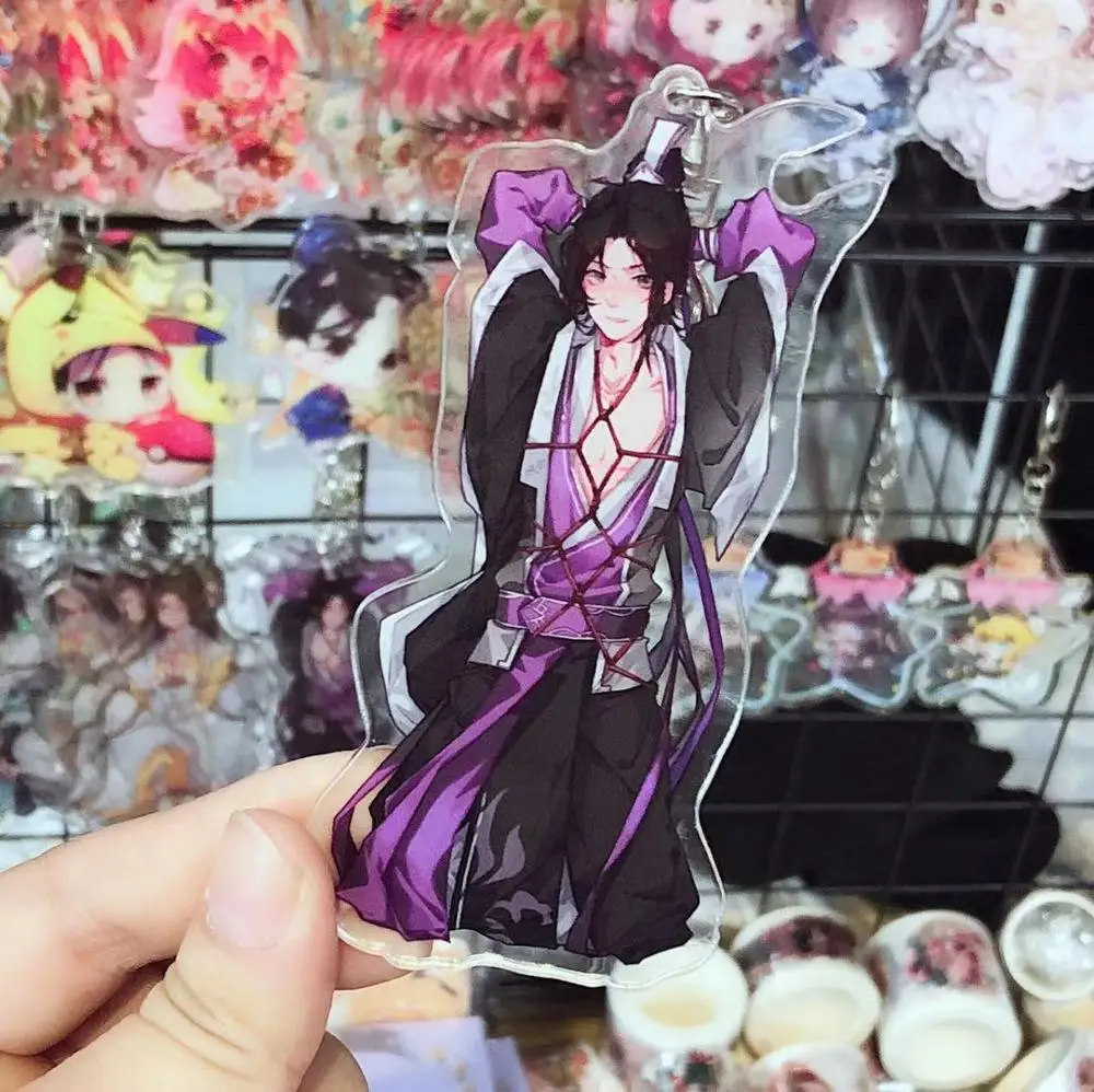Grandmaster of Demonic Cultivation MDZS The Untamed Wangji Wunxian Косплей акриловый брелок сумка Подвеска Игрушка декоративный брелок подарок