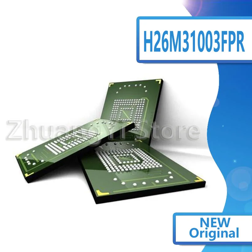 1pcs/lot H26M31003FPR H26M31003HPR mobile phone chip IC 153 balls 4G emmc font |