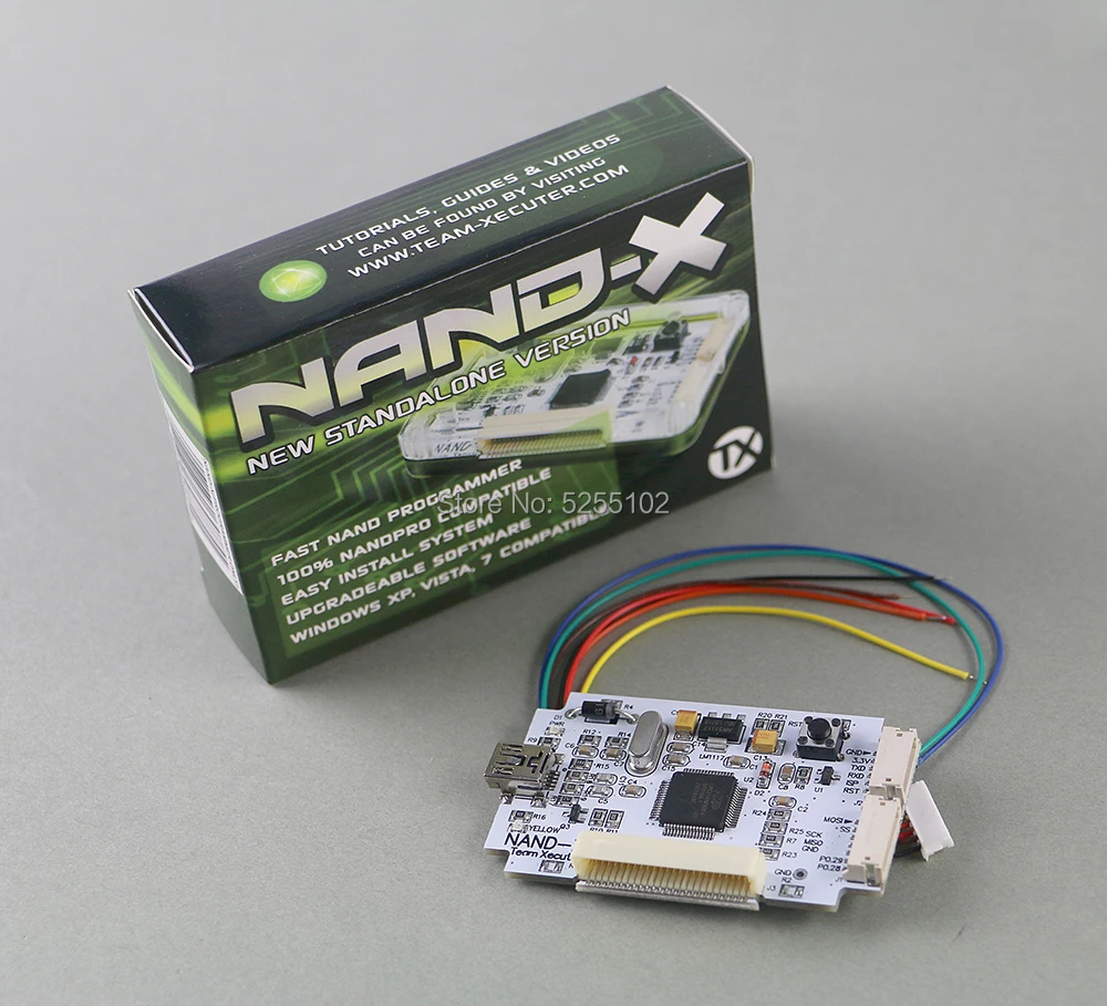 Для XBOX 360 оригинальный NAND-X набор кабелей для xbox (Системная плата nand-x поставляется