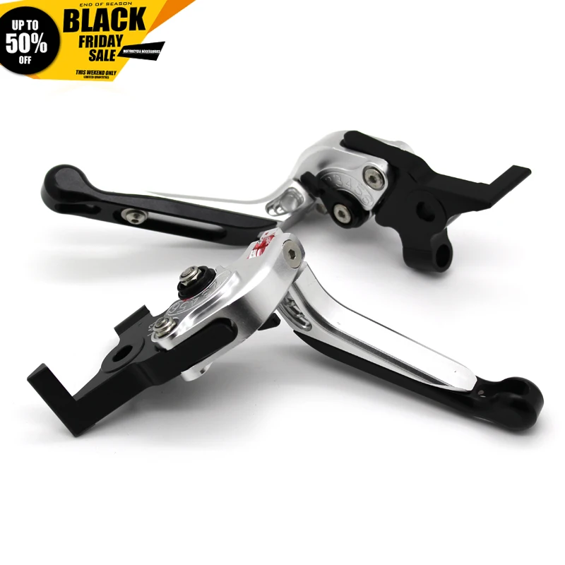 

Motorcycle accessories Folding Extendable Brake Clutch Levers Aluminum For YAMAHA V-MAX MT-01 09-16 04-09