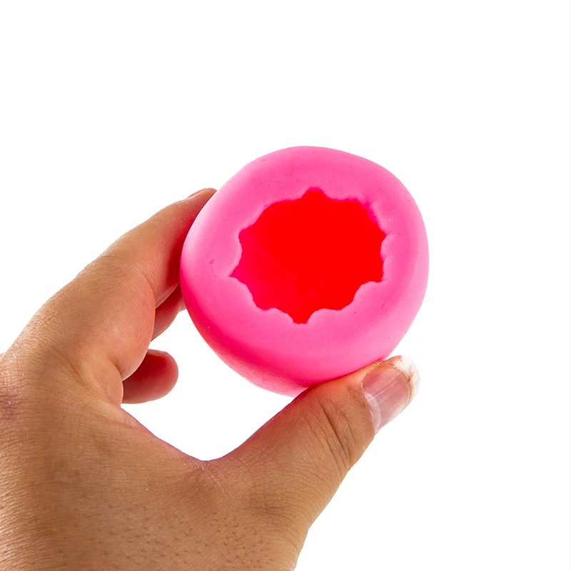 

3D Mini Pumpkin Shape Candle Silicone Mold For Resin Soap Plaster Handcraft DIY Mould Halloween Home Decoration