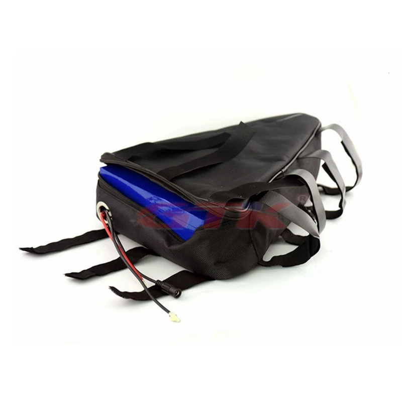 Треугольник 52V 20Ah литиевая батарея 51 8 V с BMS для 1500W мотор ebike Электрический