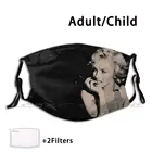 Мэрилин Монро, красивая маска с эффектом сепии для фотосъемки, моющаяся, трендовая маска с фильтром Pm2.5, Мэрилин Монро, Мэрилин Монро