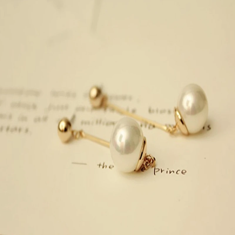 

Fashion Long Pearl Stud Earrings Personality Hip Hop Earrings Fashion Women Earrings Jewelry Wholesale