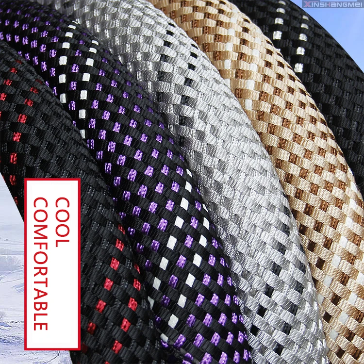 

Summer ice silk breathable non-slip sandwich cool and sweat-absorbent steering wheel cover