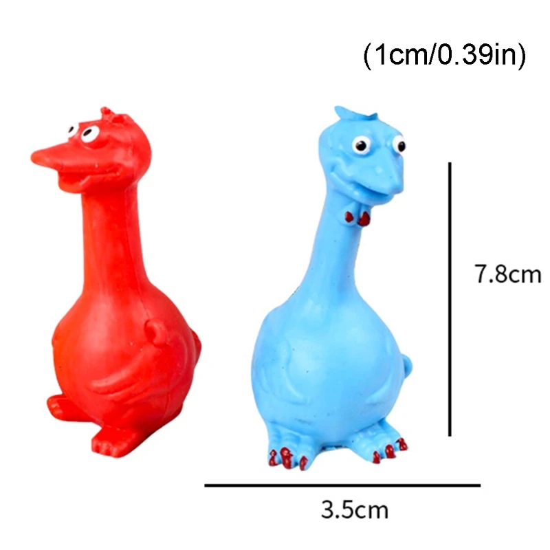 

12pcs/set Pinch Laying Duck Vent Decompression Toys Twisting Release Stress Abreaction Children Creative Tricky Toy
