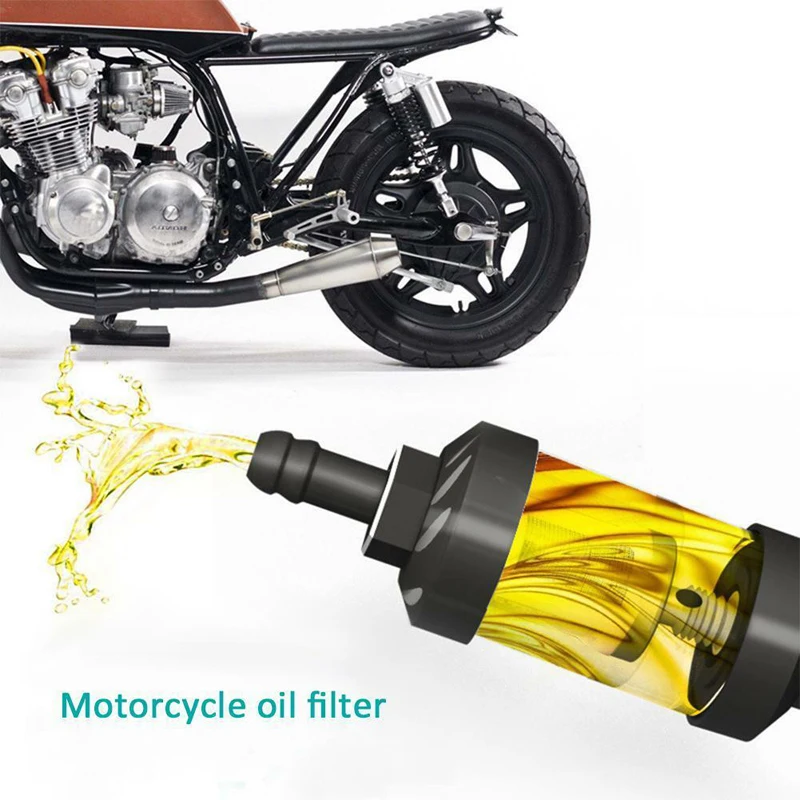 

9.8 * 2.8cm Fuel Filters Wear resistance Anti-corrosion Aluminum alloy