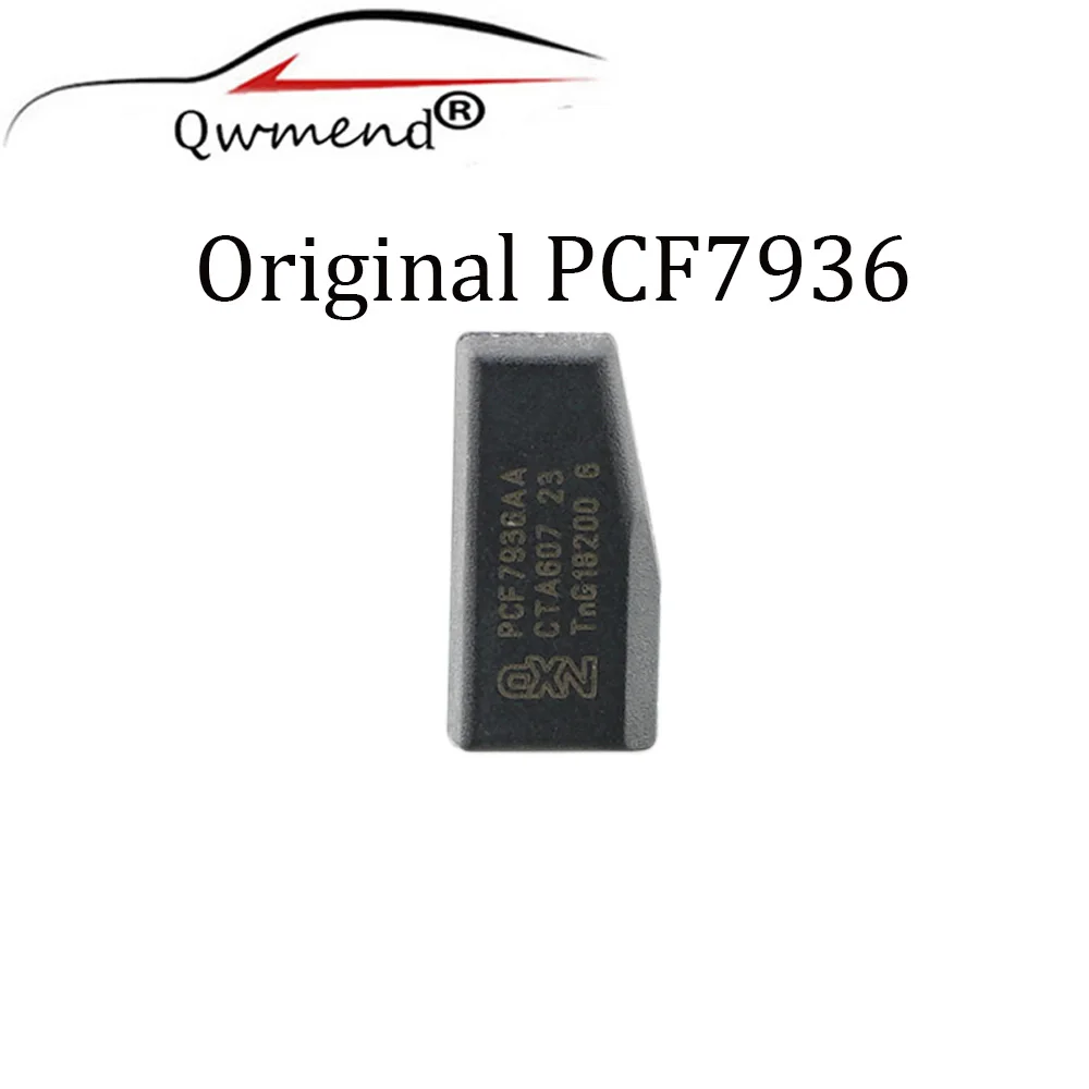 QWMEND оригинальный чип автоключа PCF7936AS ID46 PCF7936 PCF7936AA слесарный инструмент pcf 7936|Ключ
