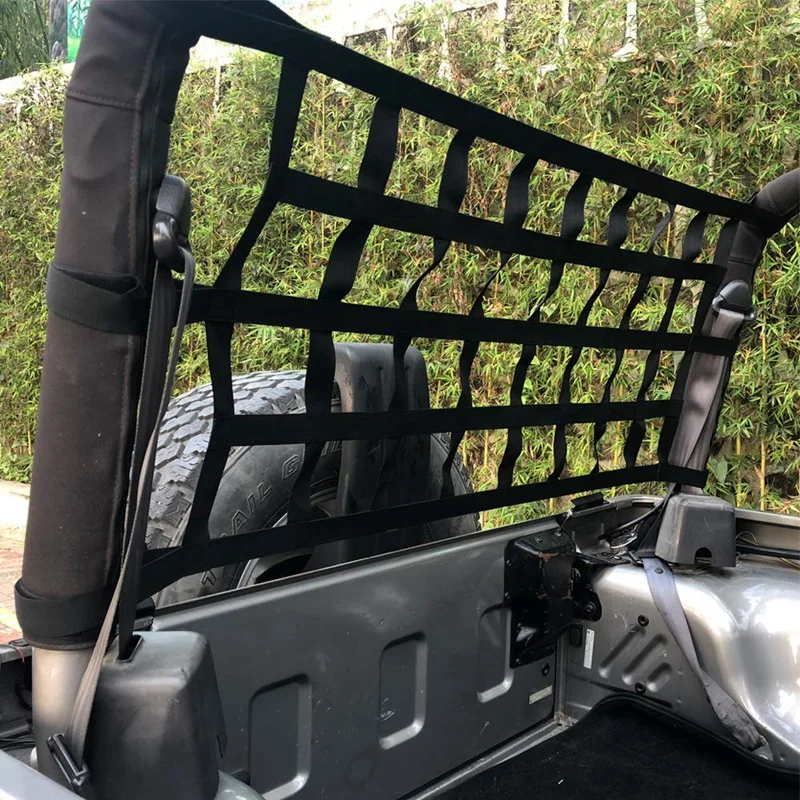 Грузовой сетчатый задний и верхний для J e p Wrangler Jk Tj 1997 2018 клетка хранения