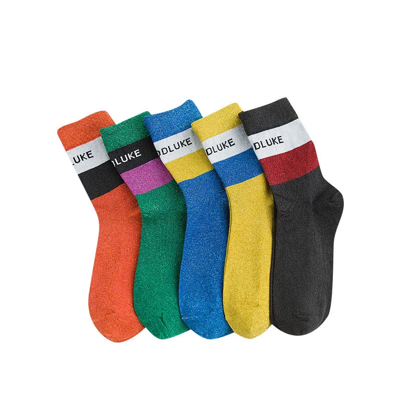 Японская мода на каждый день &quotGOODLUCK с надписью забавными буквами креативный