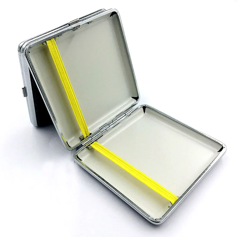 Чехол для сигарет из искусственной кожи 20 палочек с резиновой лентой Подарочная