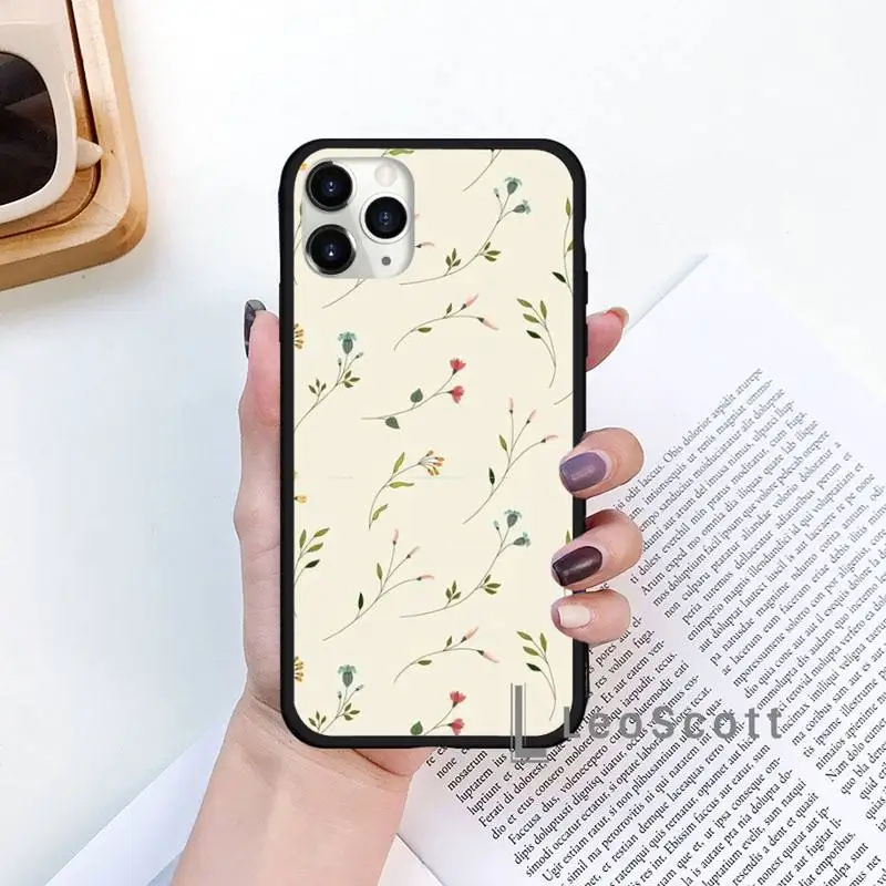 

Dried flowers Phone Case for iPhone 11 12 mini pro XS MAX 8 7 6 6S Plus X 5S SE 2020 XR