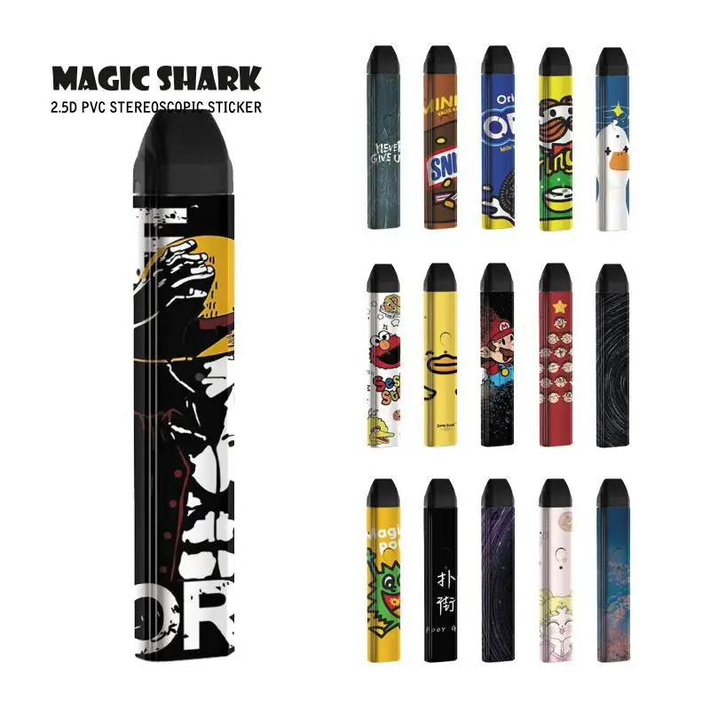 Чехол Magic Shark One Piece Duck Oreo Сейлор Мун из ПВХ обложка пленка наклейка для набора Uwell