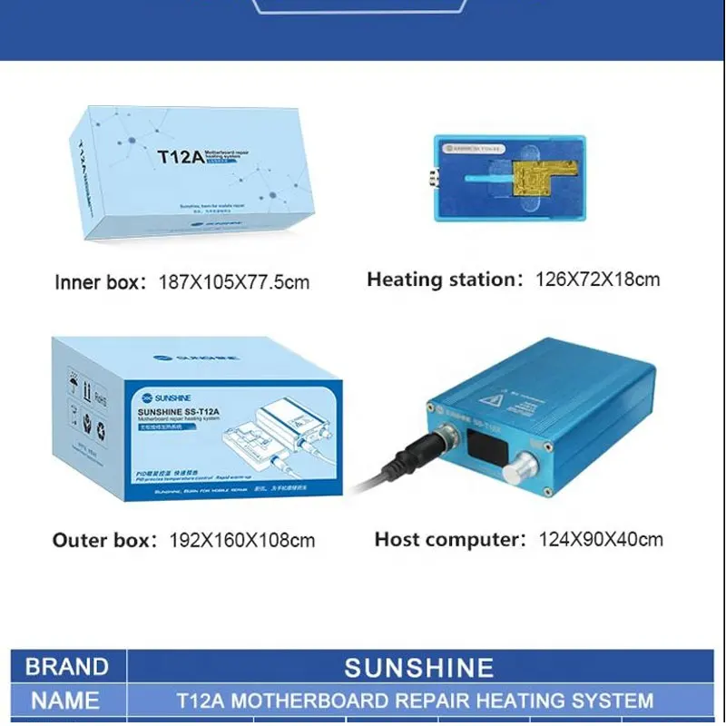 T12A XF материнская плата предварительного нагрева станции система отопления