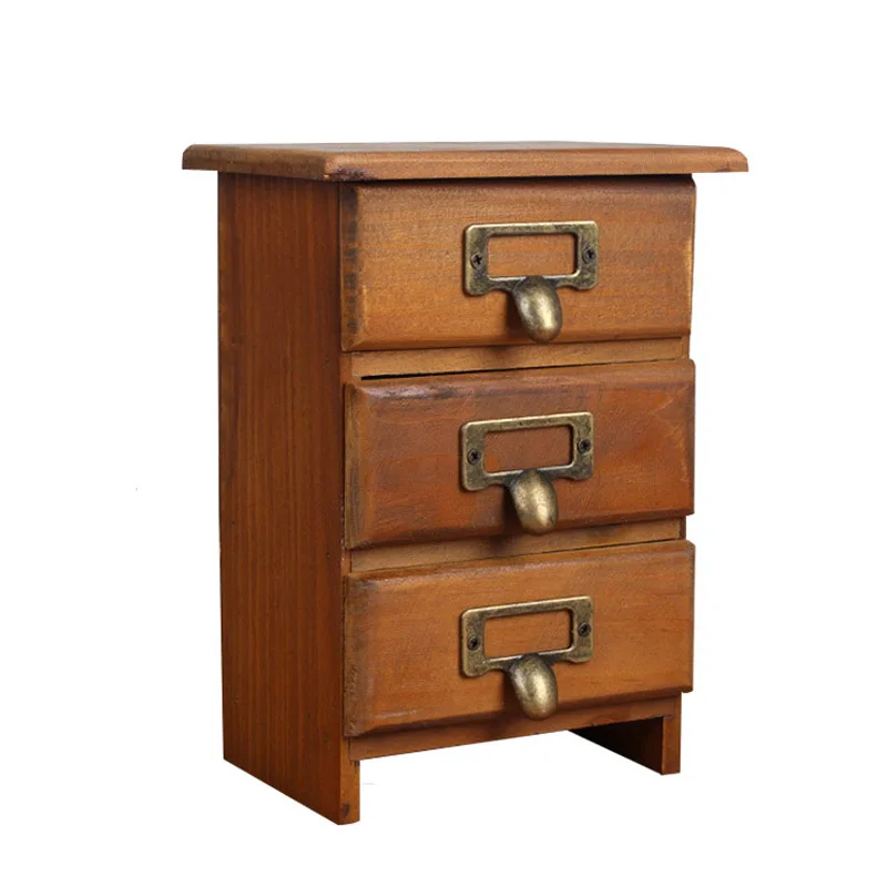 Винтажная коробка ящик для хранения косметики деревянная ювелирных изделий