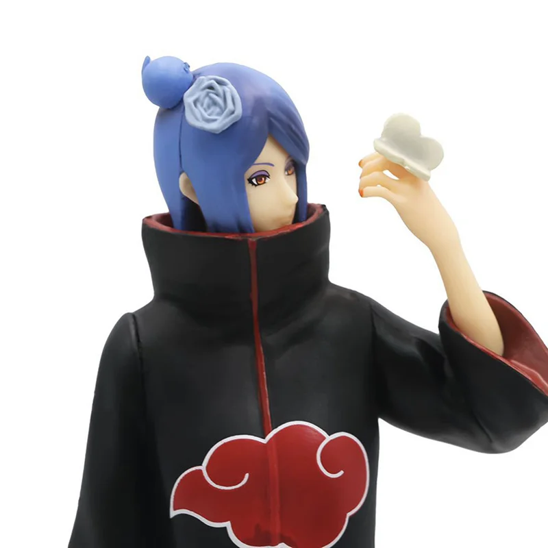 Аниме экшн-фигурка Наруто Shippuden Akatsuki Konan Figma 26 см ПВХ Модель статуя-прототип
