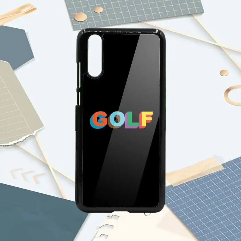 

golf Tyler the creator rapper Phone Case PC For Samsung galaxy S note 8 9 20 10 e lite2019 plus pro ultra