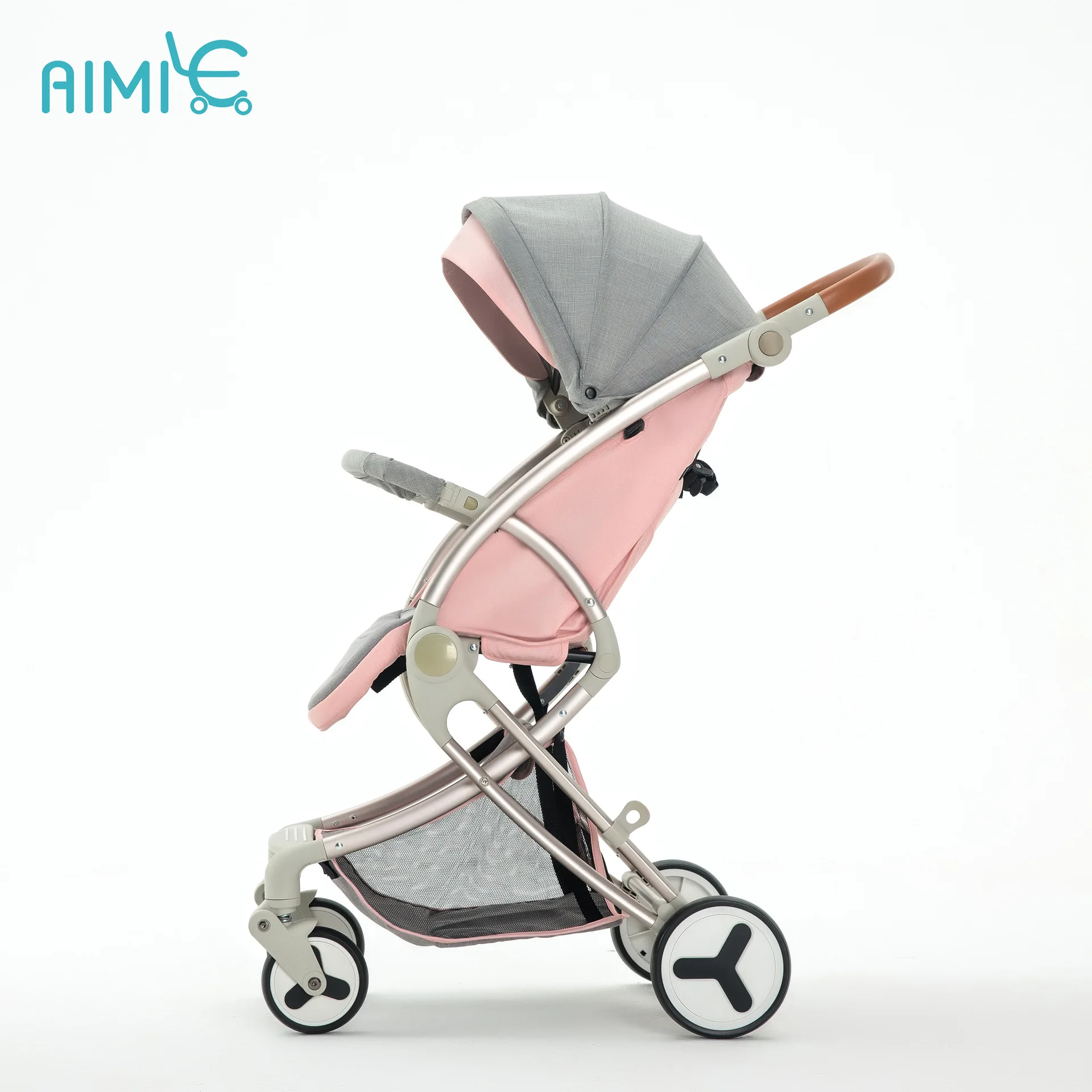 Baby stroller ultra light folding can sit reclining child high landscape baby umbrella carts