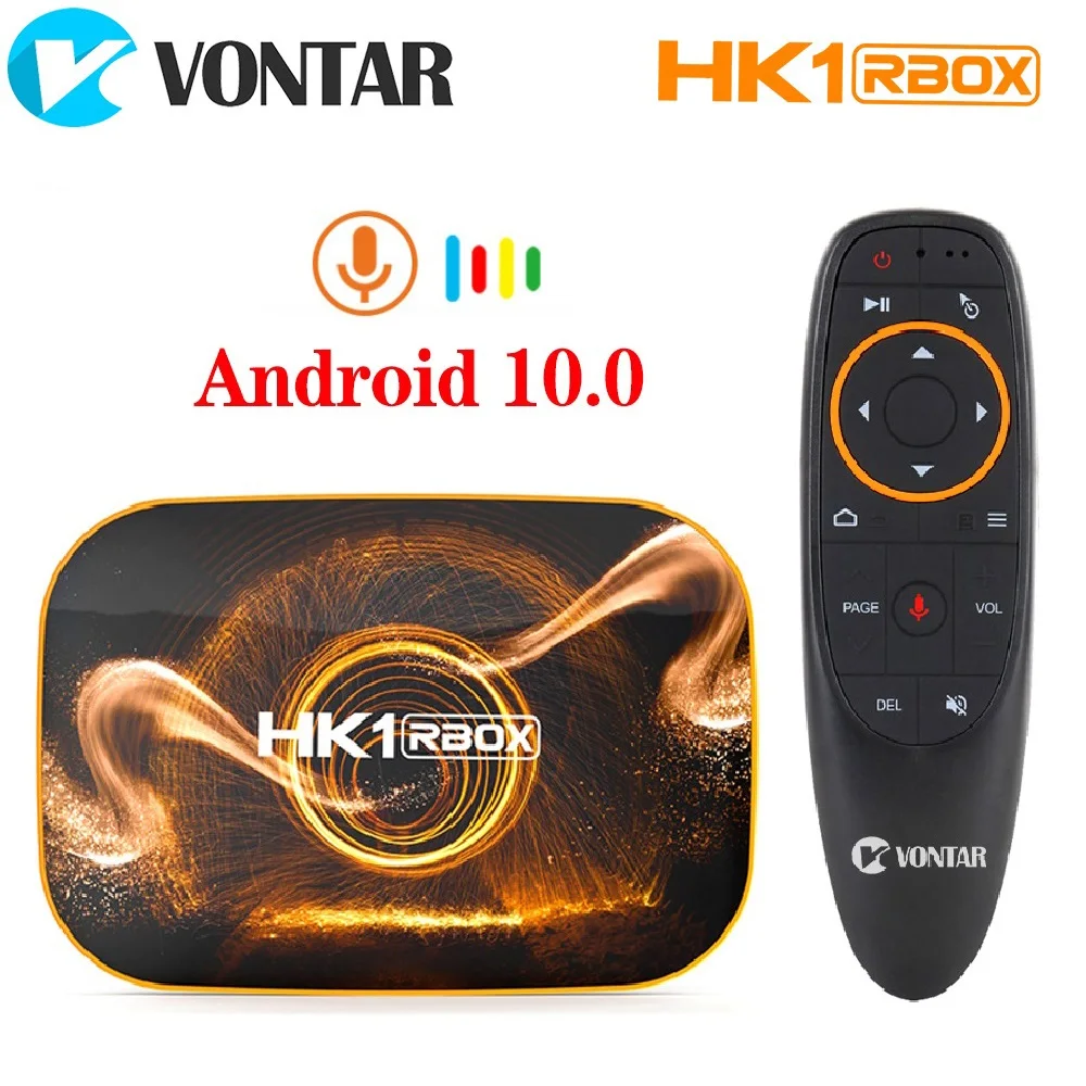 ТВ-приставка HK1 RBox R1 Android 10 4 ГБ 64 Rockchip RK3318 4K 60 кадров в секунду магазин Google Player Youtube 0