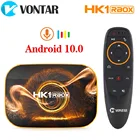 ТВ-приставка HK1 RBox R1, Android 10, 4 ГБ, 64 ГБ, Rockchip RK3318, 4K, 60 кадров в секунду, магазин Google Player, Youtube, ТВ-приставка Android 10,0