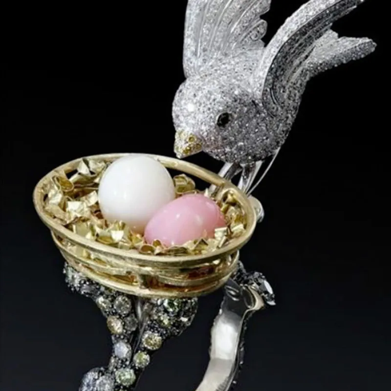 

Fashion Jewelry Rings, The bird's nest ring,