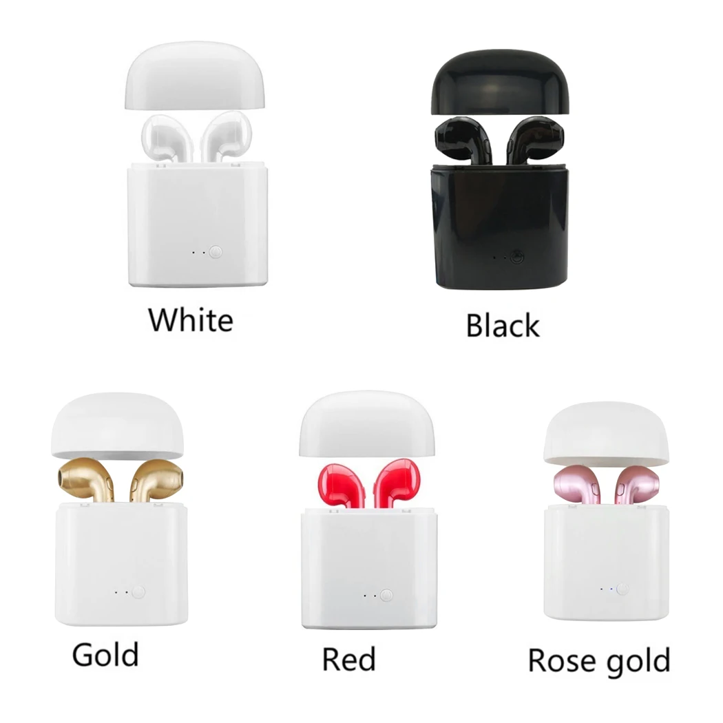 Беспроводные спортивные Bluetooth наушники TWS с зарядным устройством для