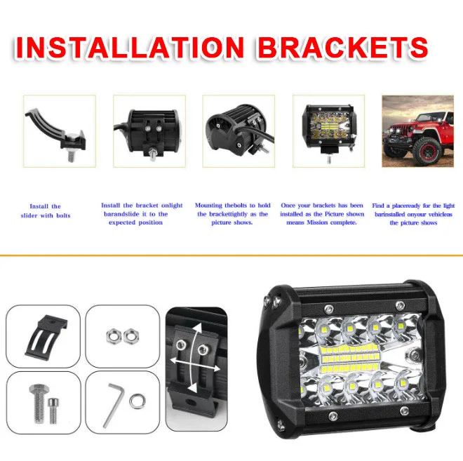 

IP67 Fog Light Universal Off-Road Waterproof Dustproof Replacement 60W