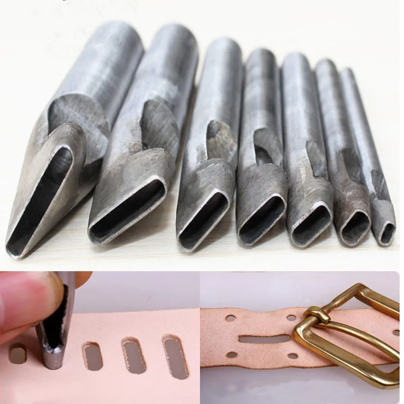 2 мм 3 4 DIY сверло Кожа дырокол для рукоделия плоский Дырокол резак долото набор
