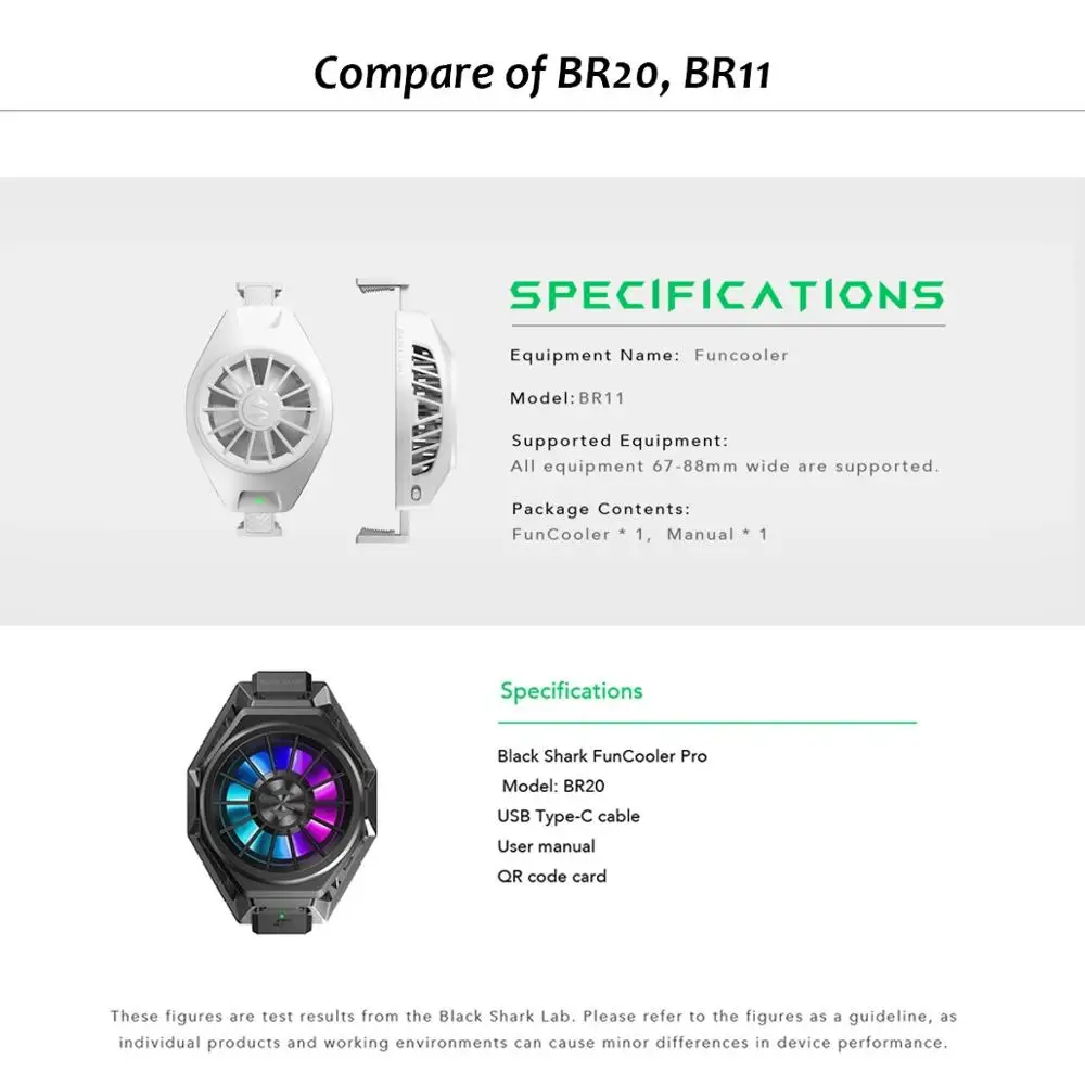 Черная Акула 4 3 FunCooler 2 Pro для телефона с мотивами игр кулер Poco X3 F3 M3 Xiaomi Redmi Note 10