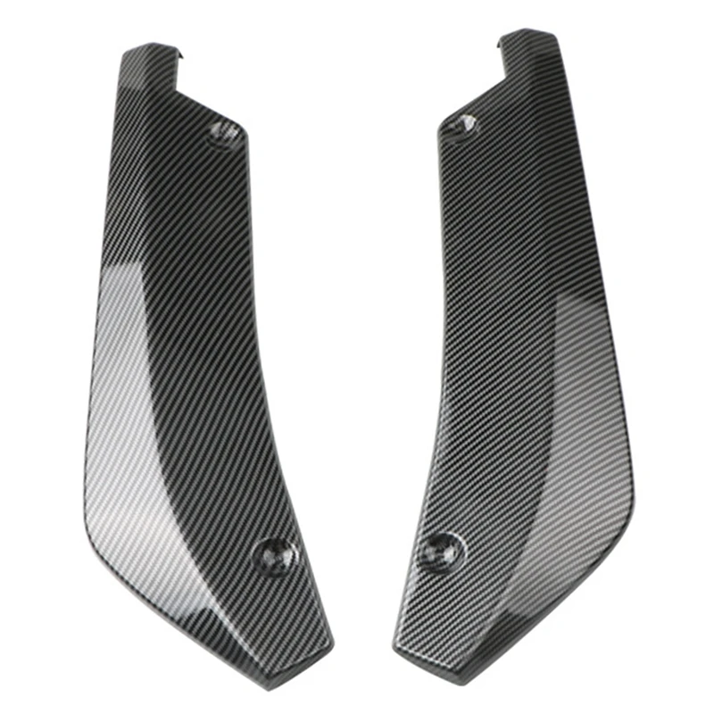 

Universal Car Rear Bumper Fiber Lip Splitters Bumper Lip Spoiler Canards Wrap Angle Auto Scratch Protector
