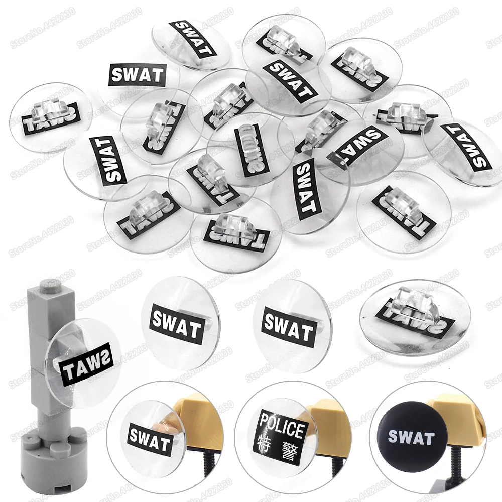 Военный прозрачный Пуленепробиваемый щит строительные блоки модель Moc Force