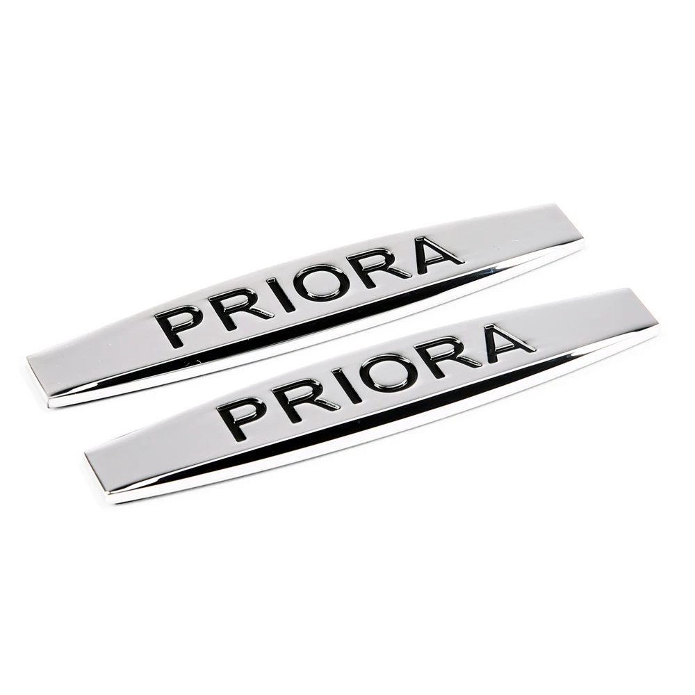 Car Fender Side Emblem Badge Decal Rear Trunk Sticker For LADA PRIORA Logo Sedan Sport Kalina Granta Vesta XRay Niva Largus
