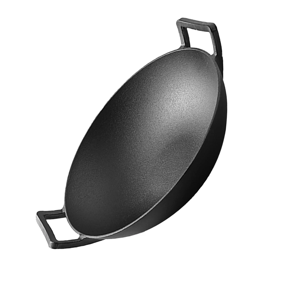 1 шт. двойная ручка кухонная посуда без крышки антипригарная круглая Нижняя