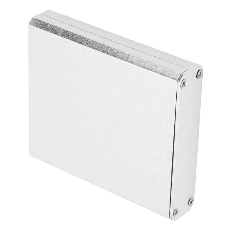 Корпус из серебристого алюминиевого сплава PCB корпус инструмента электронный