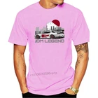 Футболка JDM Legend Hot Drift RX7, воздухопроницаемая летняя хлопковая Футболка с круглым вырезом, повседневная женская футболка с коротким рукавом