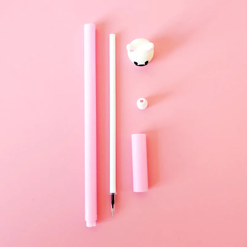 3 шт . очаровательные корги мультфильм черные чернила инструмент для письма милый