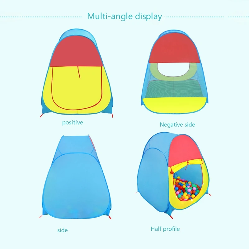 

Game House Foldable Children Kids Play Tents Outdoor Baby Ocean Ball Toy Tent Girl Outdoor House Kids Tent Baby Gift