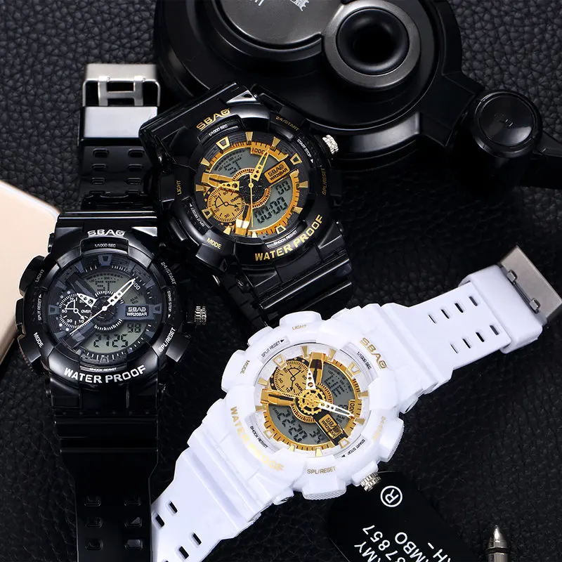Reloj mujer модные светящиеся электронные женские и мужские часы с большим